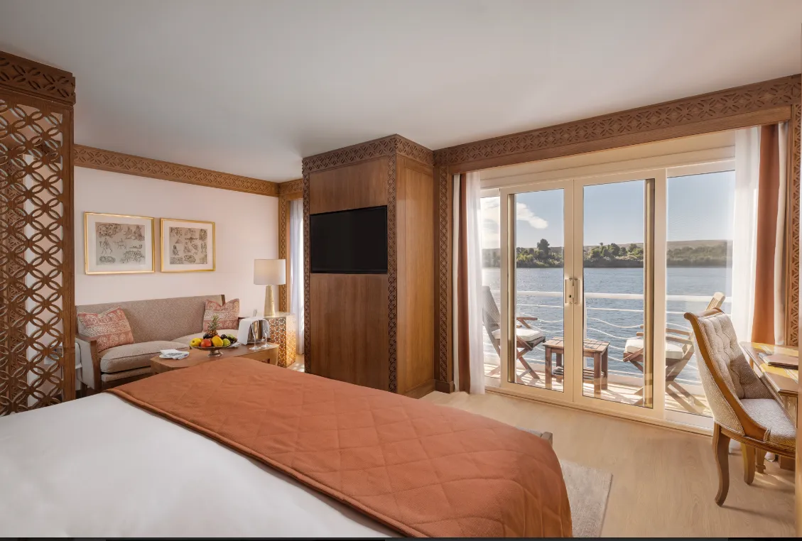 Cabin aboard the Jaz Elite Senator Nile Cruise Nile cruise